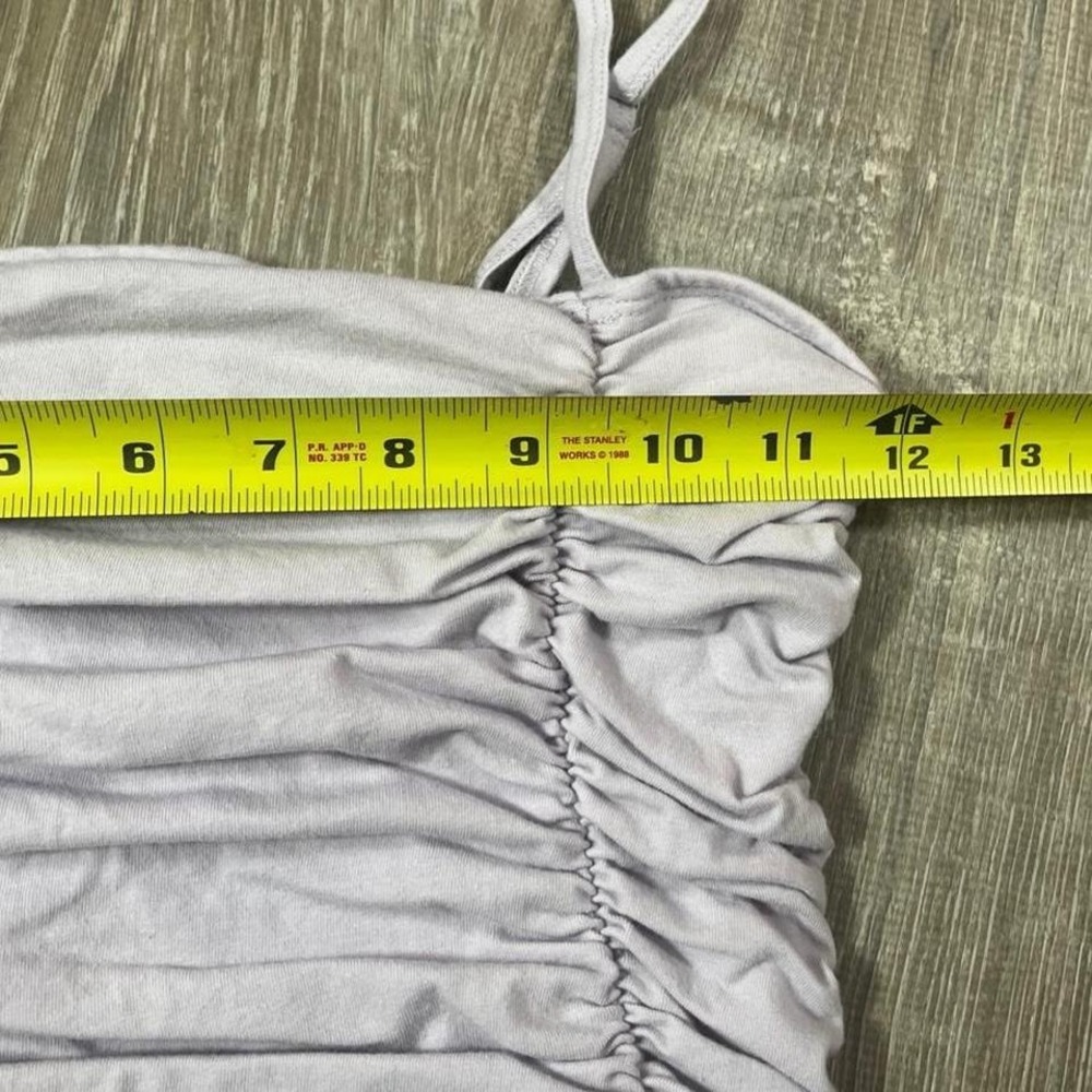 Hollister Purple Ruched Tank Tube Top - Picture 4 of 5
